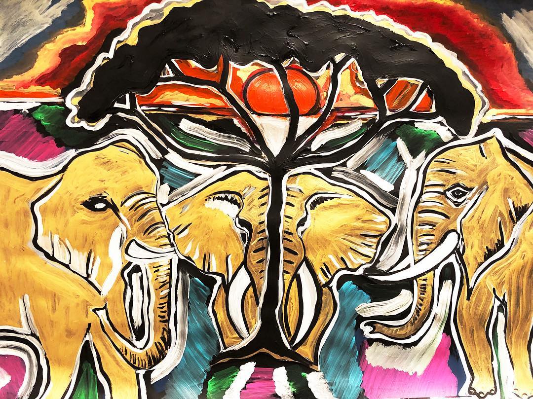 Elephants love reunions